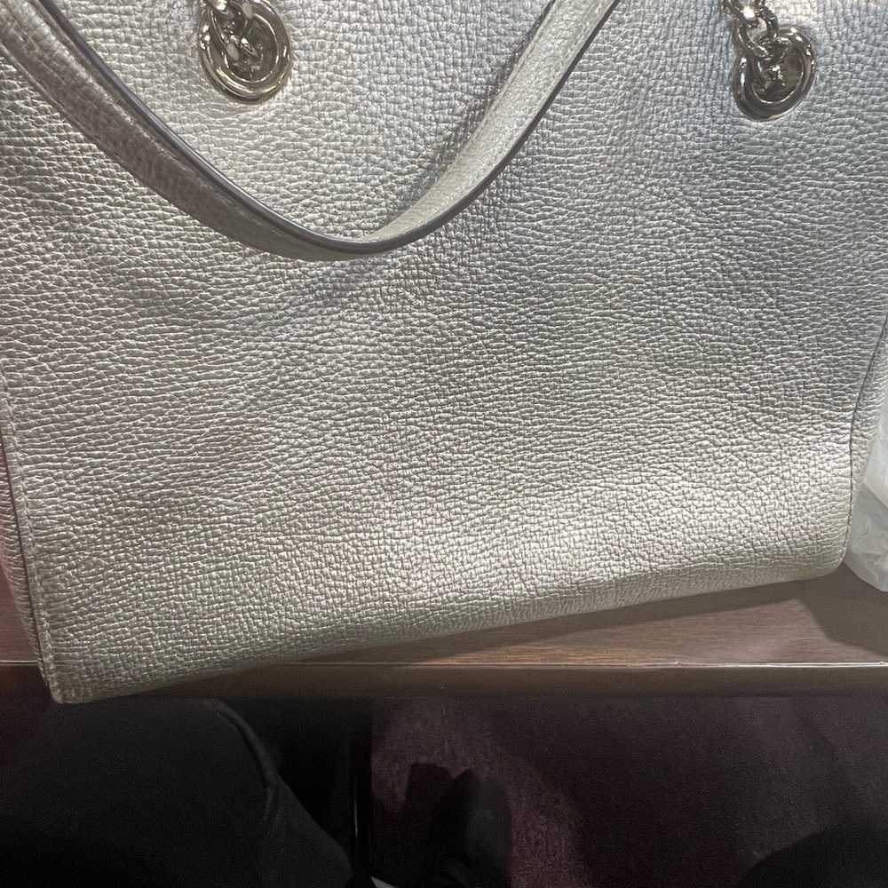 Elegant Silver Women's Bag